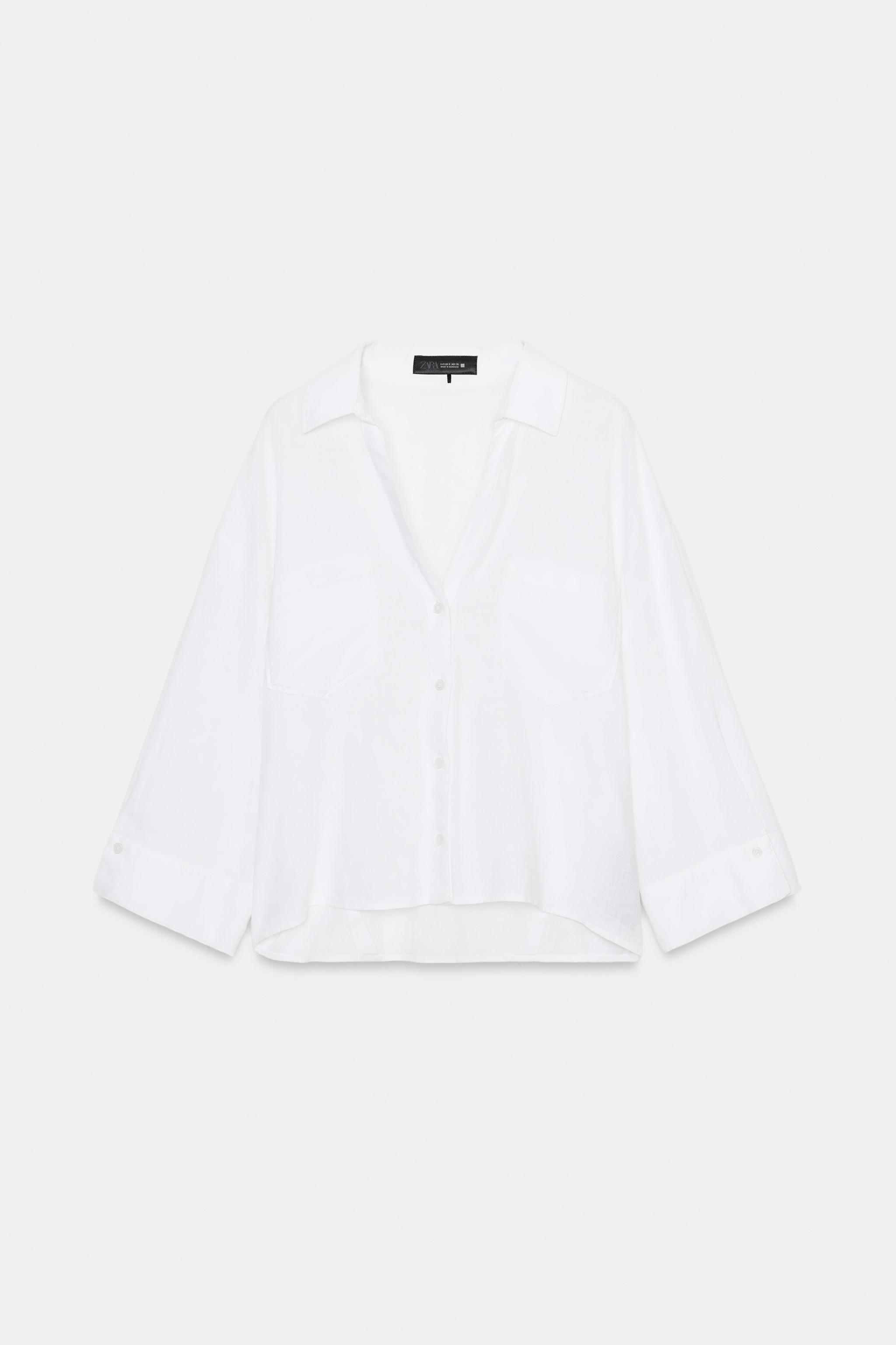 CHEMISE FLUIDE AVEC LIN